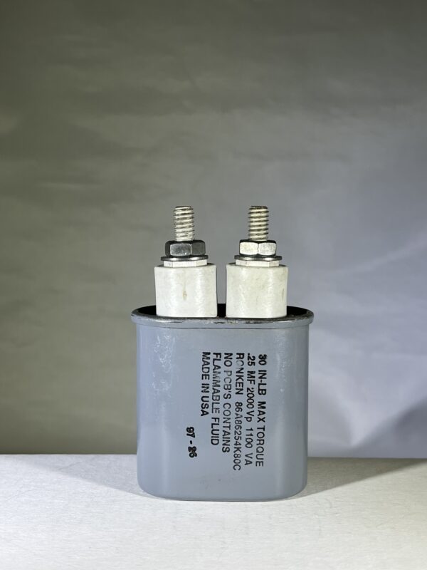 RONKEN 86A86254K80C .25 uF 2000 VP 1100 VA Capacitor