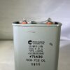 CQ72B1EG106K3 High Voltage Capacitor 10 MFD 1000 VDC P/N 3856 Chicago Condenser Corp