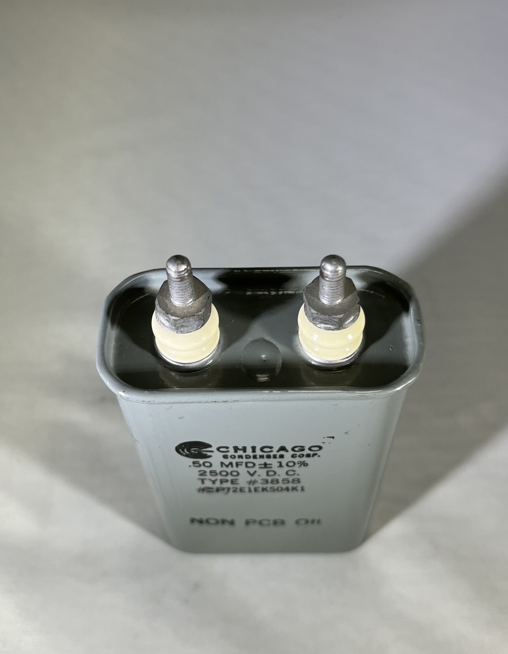 【限定販売】 High Voltage Chicago 3858 P/N VDC 2500 MFD .50 Capacitor その他
