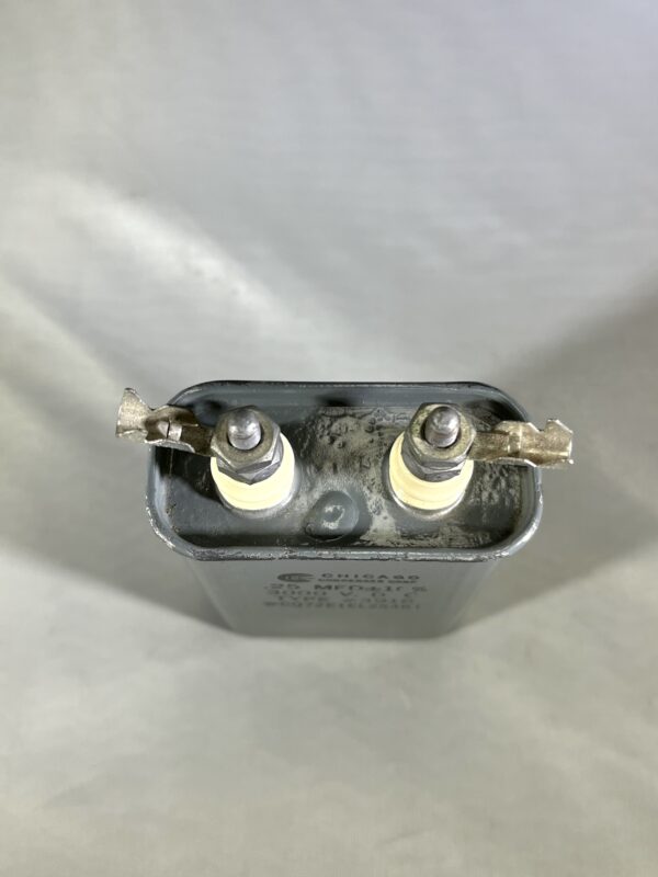 CQ72E1EL254K1 High Voltage Capacitor .25 MFD 3000 VDC P/N 3918 Chicago Condenser Corp - Image 2