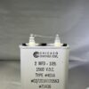 CQ72E1KH205K3 High Voltage Capacitor 2 MFD 1500 VDC P/N 4014 Chicago Condenser Corp