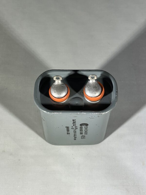 66096-132 High Voltage Capacitor 1.0 MFD 220 VAC P/N 4056 Chicago Condenser Corp - Image 2