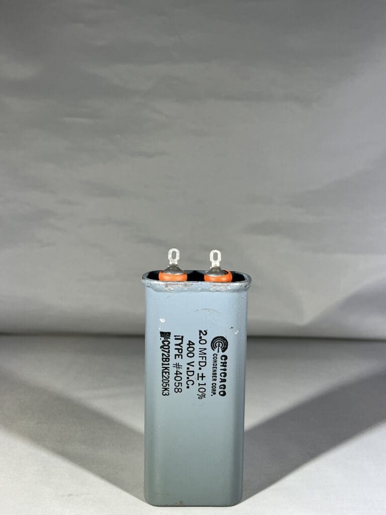 CQ72B1KE205K3 High Voltage Capacitor 2 MFD 400 VDC P/N 4058 Chicago ...