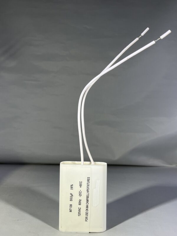 M7139 55 uF 120 VAC Tinned Wire Leads