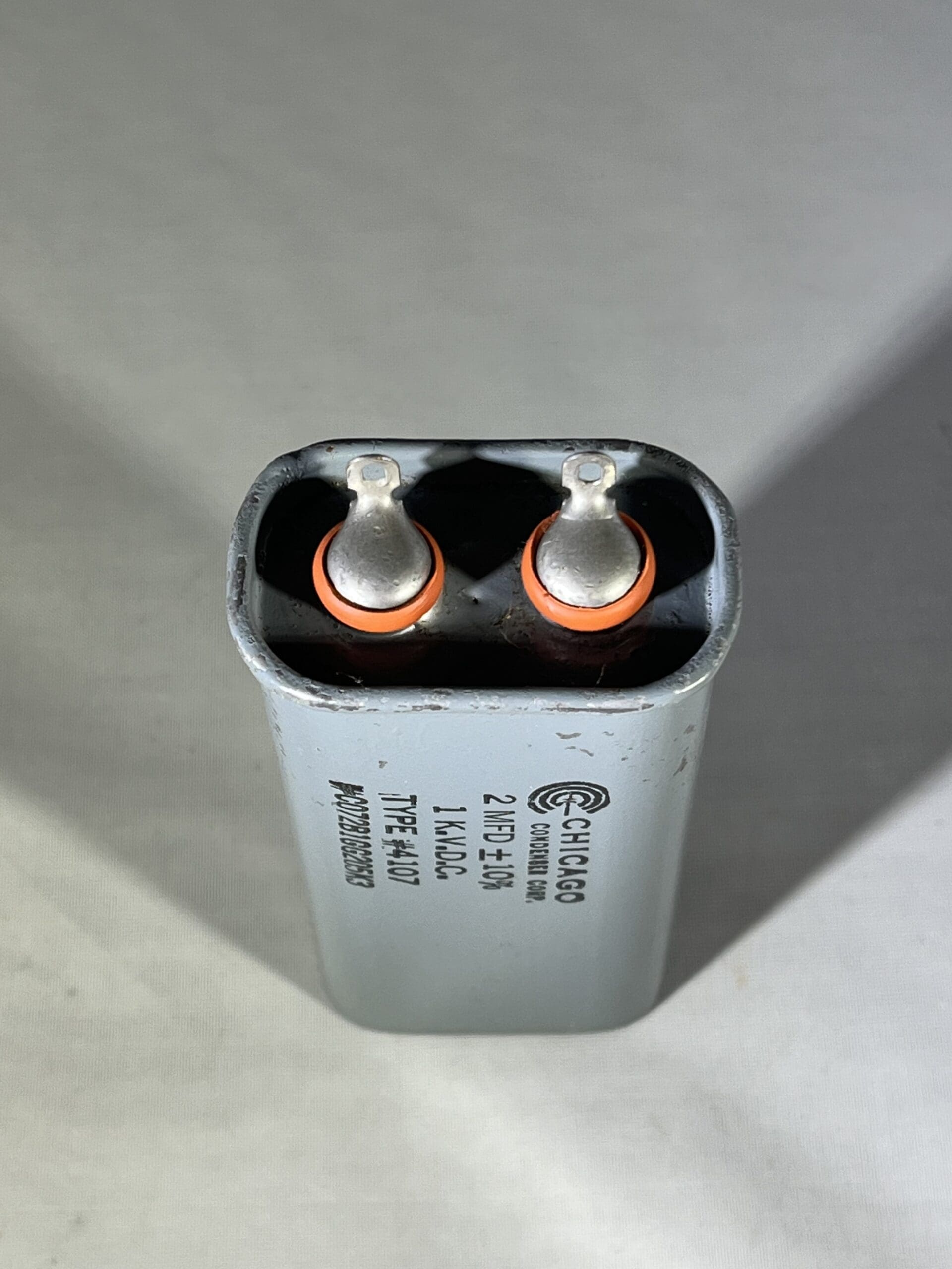 CP72B1GG205K3 High Voltage Capacitor 2 MFD 1000 VDC P/N 4107 Chicago ...
