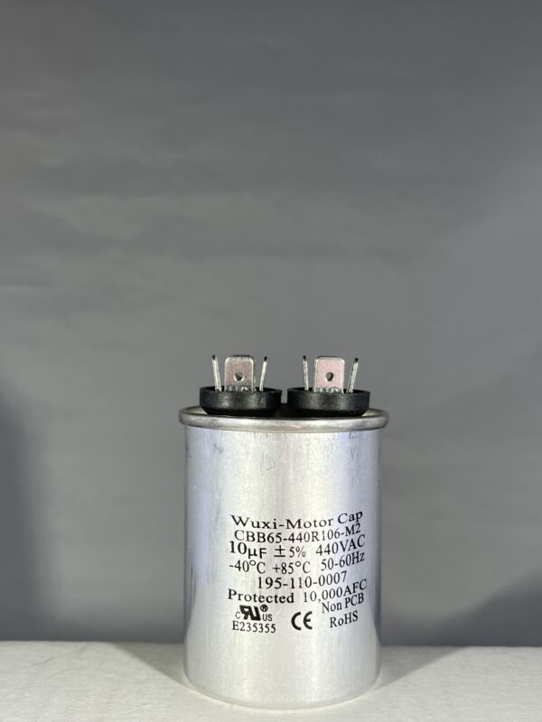 CBB65-440R106-M2 10 uF 440 VAC Motor Run Capacitor