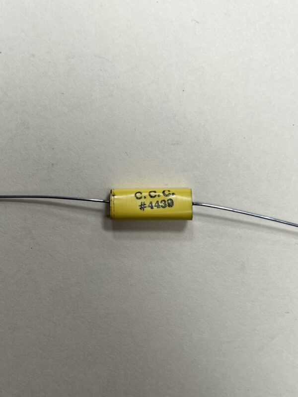 High Voltage Capacitor 0.03 MFD 150 VDC P/N 4439 Chicago Condenser Corp