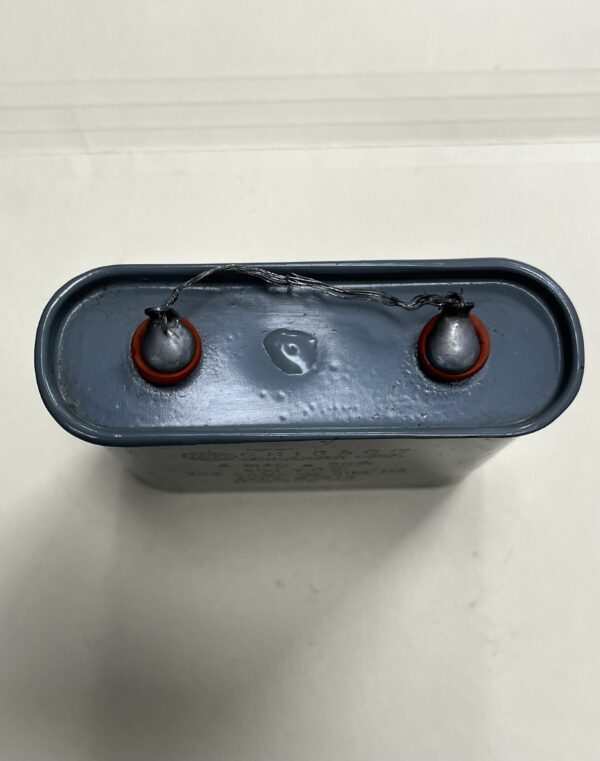 High Voltage Capacitor 4 MFD 600 VDC 400 HZ P/N 4512 Chicago Condenser Corp - Image 2