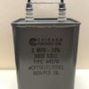 CP70E1EL205K1 High Voltage Capacitor 2 MFD 3000 VDC P/N 4576 Chicago Condenser Corp