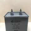 High Voltage Capacitor 15 MFD 2000 VDC P/N 4647 Chicago Condenser Corp