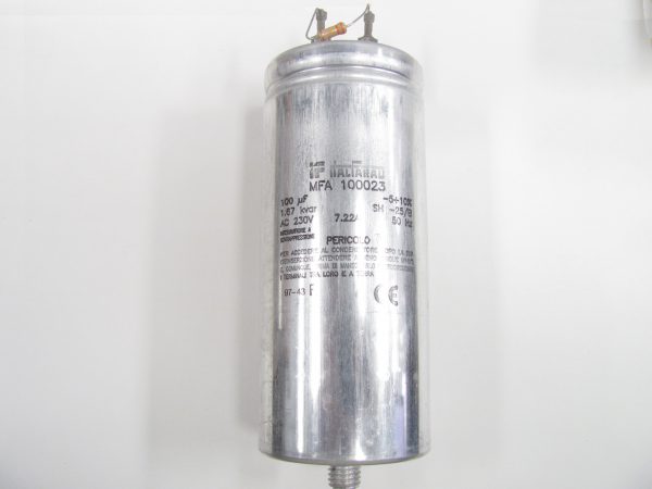 MFA100023 100 uF 230 VAC Capacitor