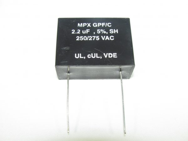 MPX250S225J 2.2 uF 250 VAC Capacitor