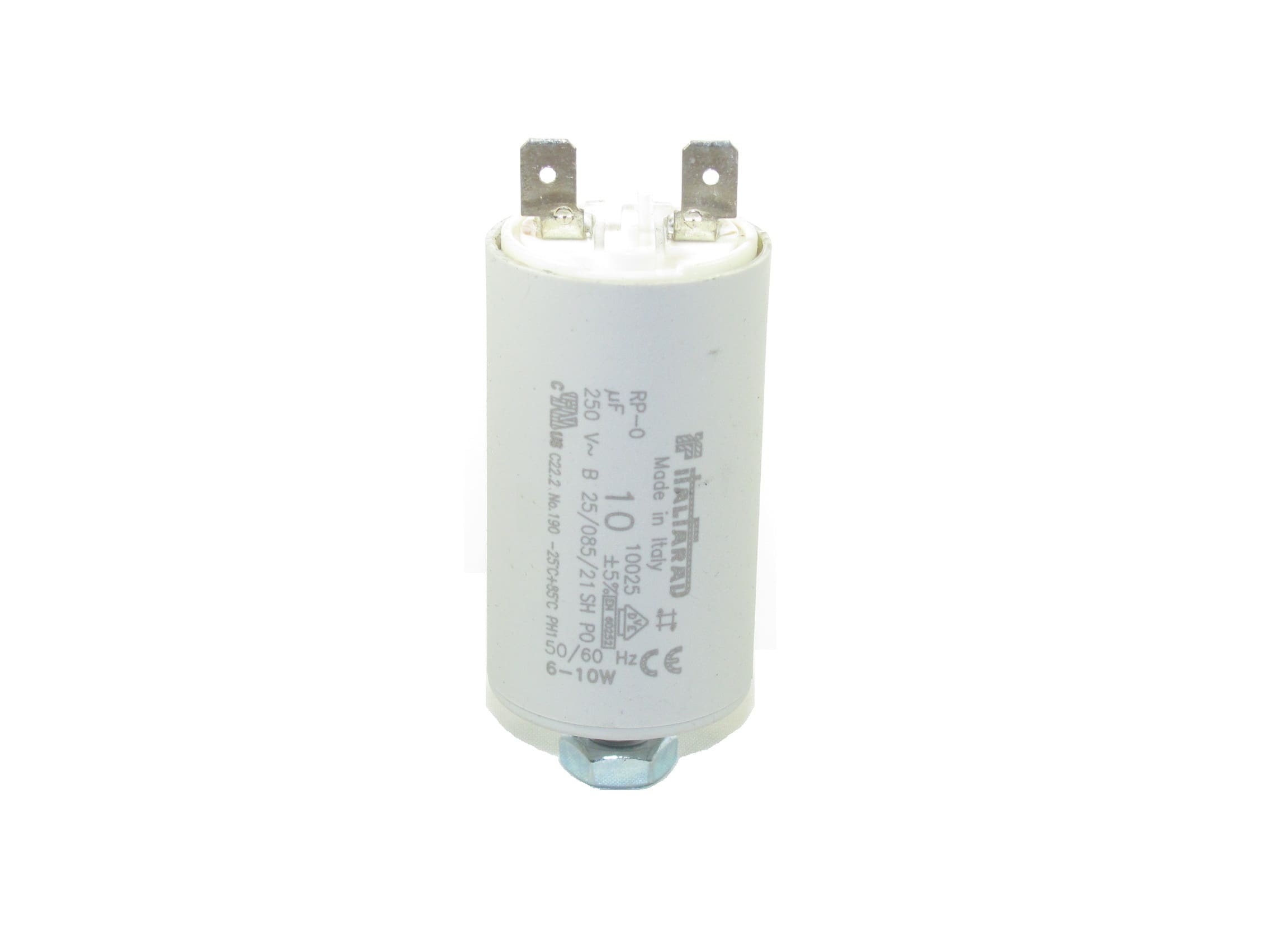 RPN0E106M8 10 uF 250 VAC Capacitor 9310250100500 Capacitor Industries