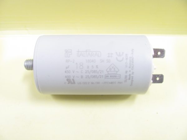 RPN2E186M8 18 uF 400/450 VAC Capacitor 9312400180500 0452-89