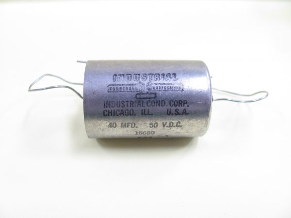Spec 15689 40 uF 50 VDC Capacitor